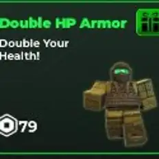 Double HP Armor - War Tycoon
