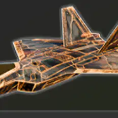 F-22 Raptor Grinning Jack - War Tycoon