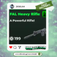 FAL Heavy Rifle - War Tycoon