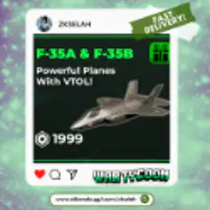 F-35A / F-35B - War Tycoon