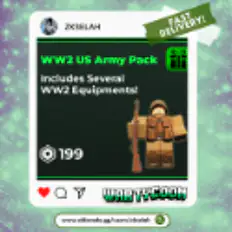 WW2 US Army Pack - War Tycoon
