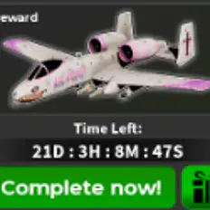 A-10 Warthog Silver Fang - War Tycoon